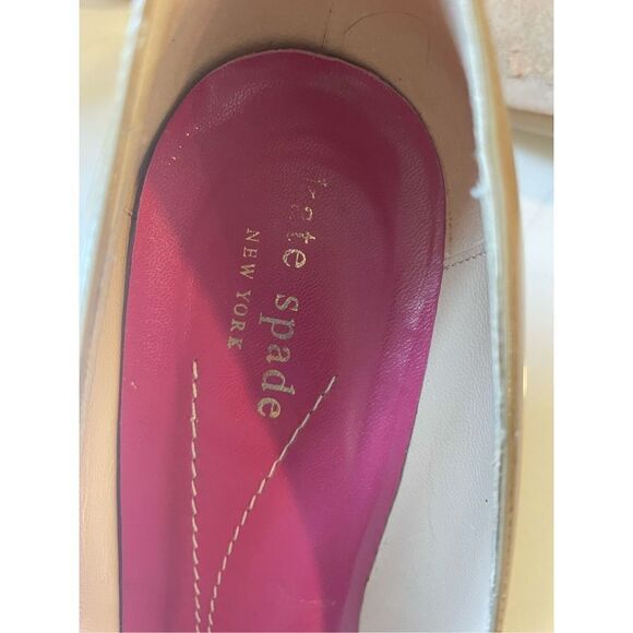 Kate Spade 2.5” Point Toe Pumps Nude Women’s Sz 8 - Picture 7 of 8